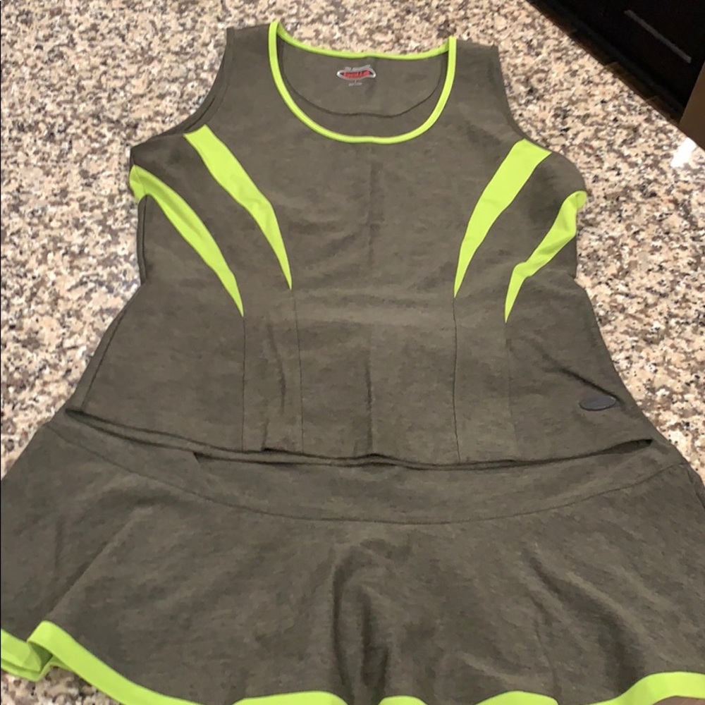 Bolle tennis skort and top set